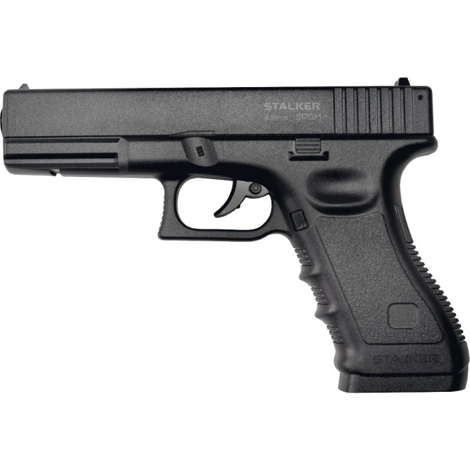 Пистолет пневматический STALKER S17GM (Glock17) к.4,5мм ST-12051GM